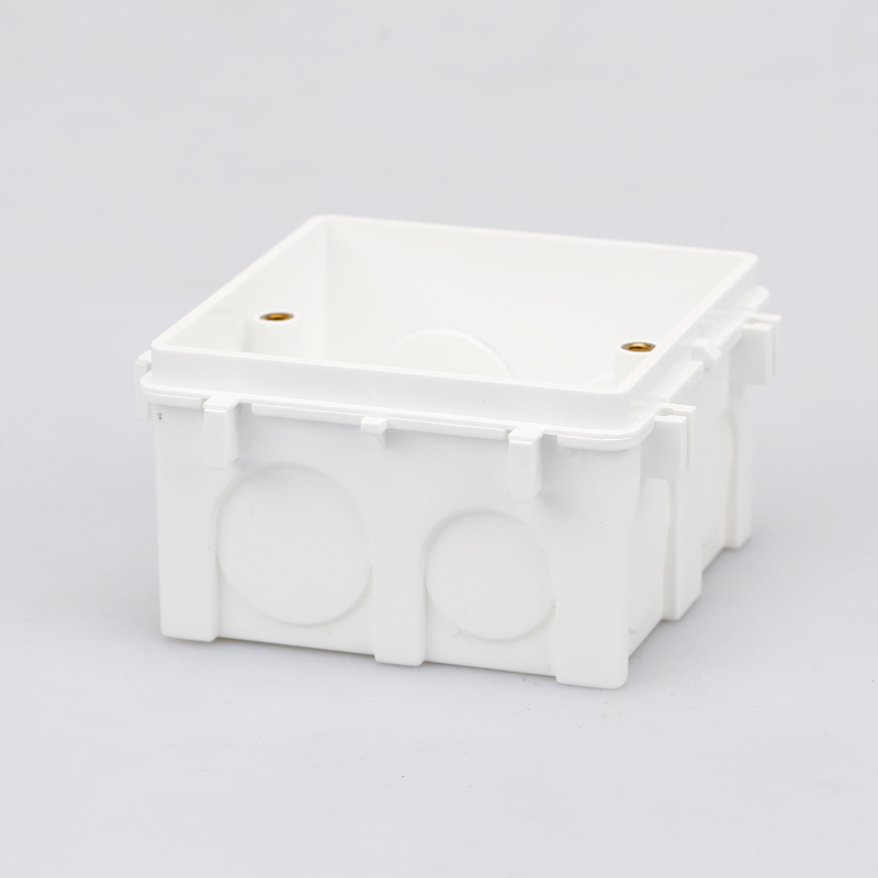 施耐德86型暗盒 开关插座通用底盒 可以做连体底盒 穿线盒S060